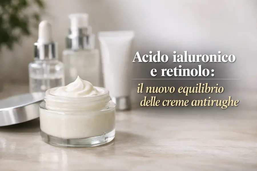 Acido ialuronico e retinolo: perché alcune creme antirughe funzionano davvero (e altre no)
